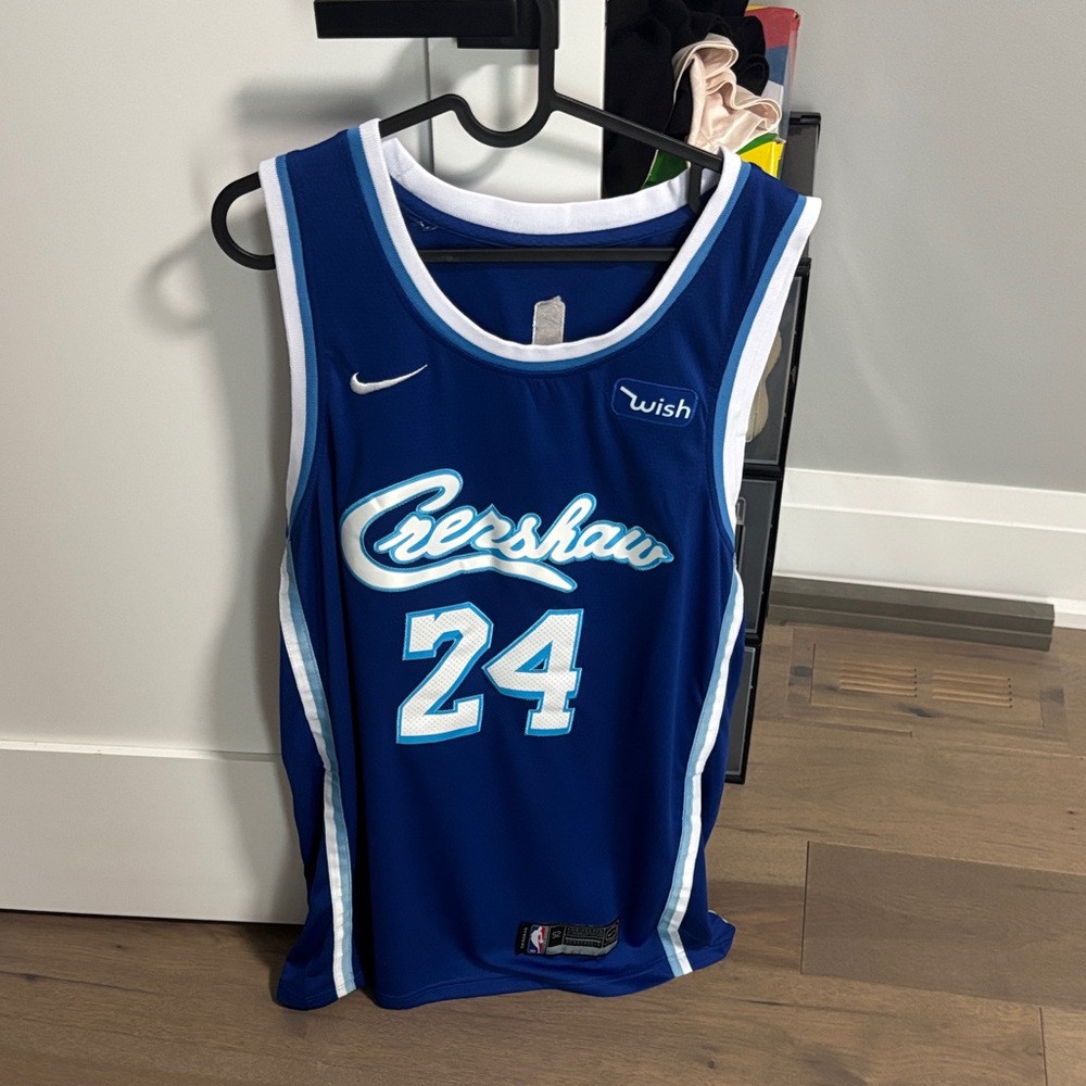 Lakers Kobe Bryant Crenshaw Basketball Jersey